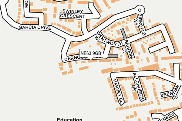 Map of EPLOP LTD at local scale