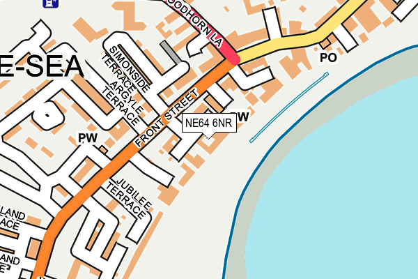 NE64 6NR map - OS OpenMap – Local (Ordnance Survey)