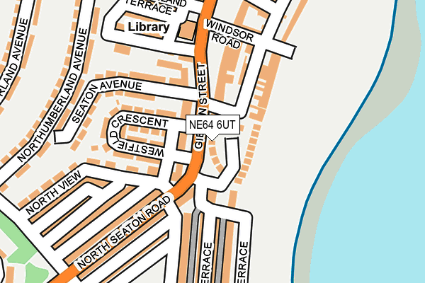 NE64 6UT map - OS OpenMap – Local (Ordnance Survey)