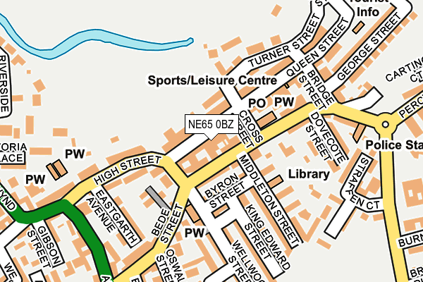 Map of TRAIN STORE GROUP LTD at local scale