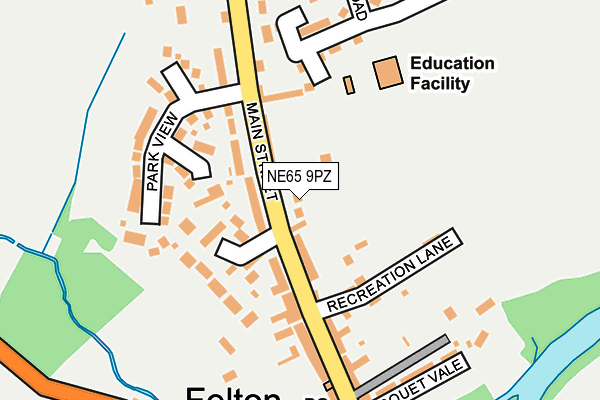 Map of FELTON CAN - CLIMATE AND NATURE COMMUNITY INTEREST COMPANY at local scale