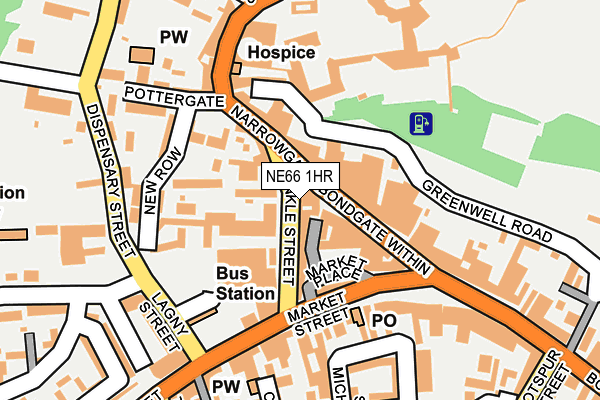 Map of TRU PHYSIOTHERAPY LIMITED at local scale