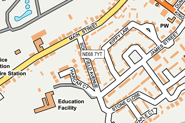 Map of R SCOTT BUILDING LTD at local scale