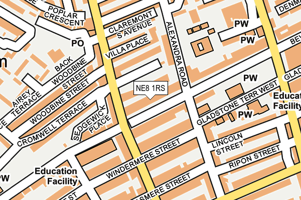 Map of READY ROOFING LTD at local scale