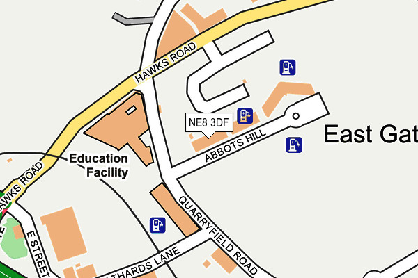 Map of DIPSTICKS RESEARCH LIMITED at local scale