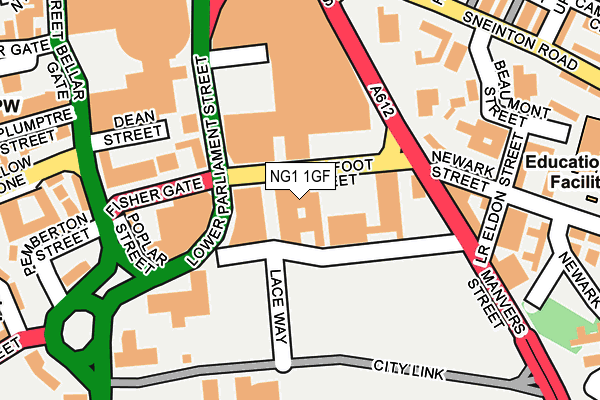 Map of BIOSTONE CO. LIMITED at local scale