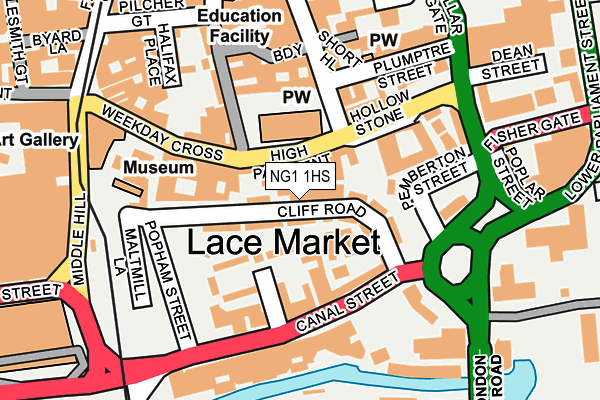 Map of PREVIEW TECH LTD at local scale