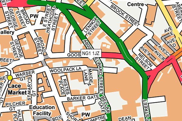 Map of DISCO BOWL BANBURY LTD at local scale