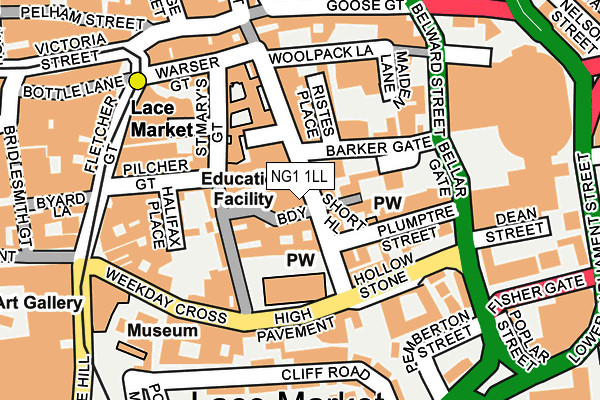 Map of HOLME FARM COURT PROPERTY MANAGEMENT LIMITED at local scale