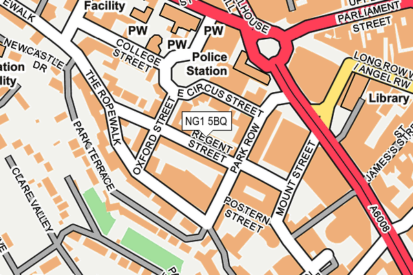 Map of F&A HEALTH LTD at local scale