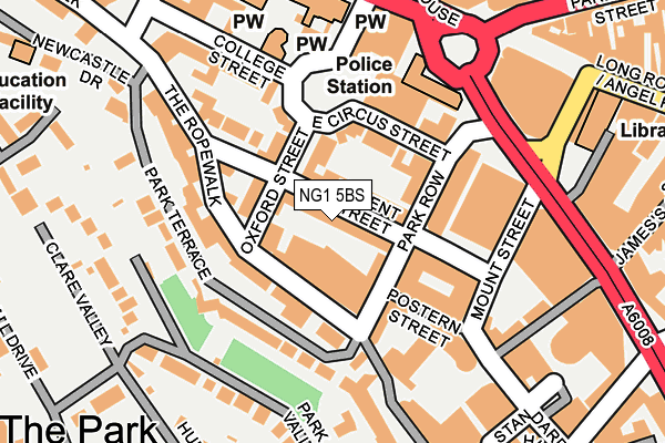 Map of MELLOR OXLAND LLP at local scale