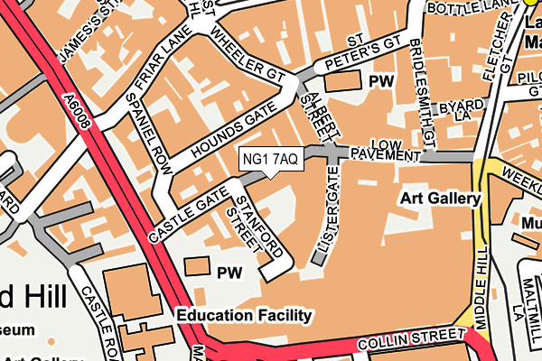 Map of EXEID COMMERCIAL LTD at local scale