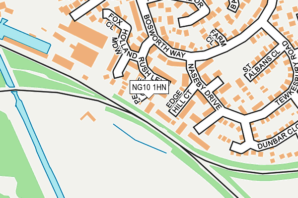 NG10 1HN map - OS OpenMap – Local (Ordnance Survey)