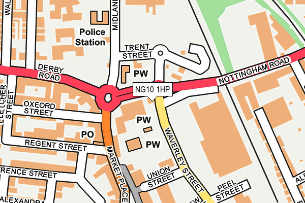 Map of MEADOW LANE INDUSTRIAL ESTATE LIMITED at local scale