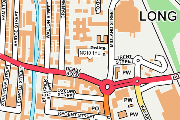 NG10 1HU map - OS OpenMap – Local (Ordnance Survey)