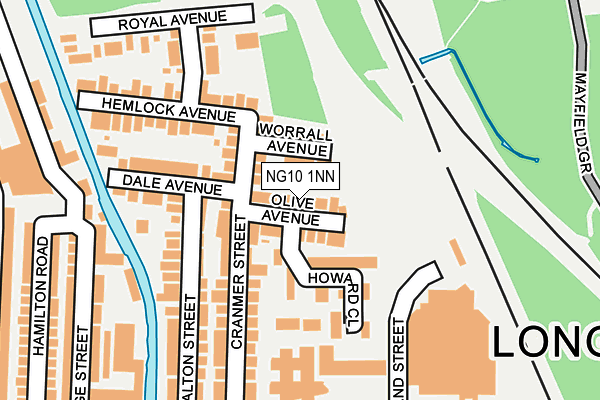 NG10 1NN map - OS OpenMap – Local (Ordnance Survey)
