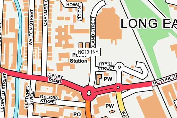 NG10 1NY map - OS OpenMap – Local (Ordnance Survey)