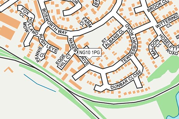 NG10 1PG map - OS OpenMap – Local (Ordnance Survey)