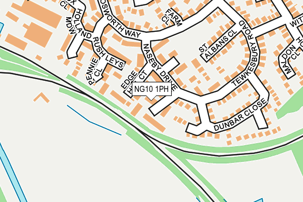 NG10 1PH map - OS OpenMap – Local (Ordnance Survey)