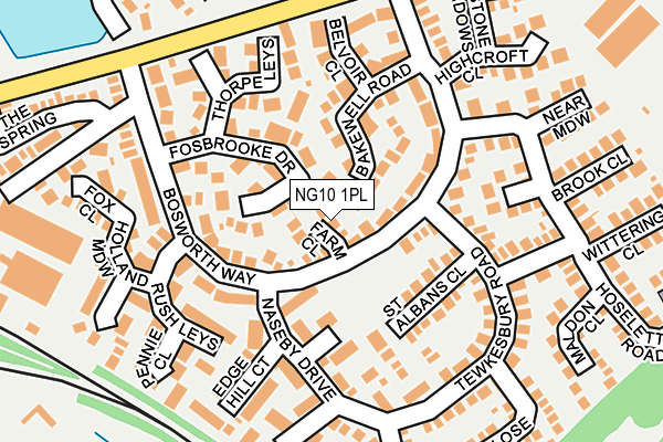 NG10 1PL map - OS OpenMap – Local (Ordnance Survey)