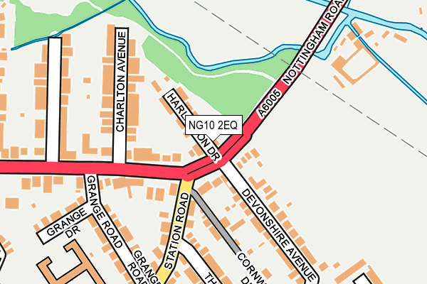 NG10 2EQ map - OS OpenMap – Local (Ordnance Survey)