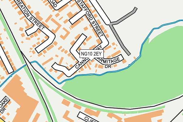 NG10 2EY map - OS OpenMap – Local (Ordnance Survey)