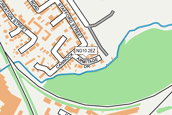 NG10 2EZ map - OS OpenMap – Local (Ordnance Survey)