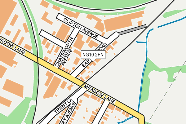 NG10 2FN map - OS OpenMap – Local (Ordnance Survey)
