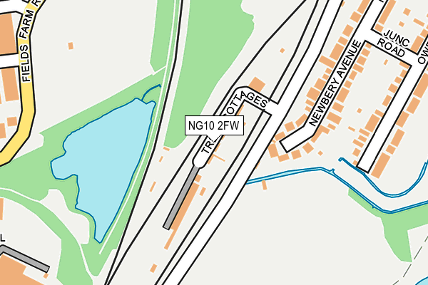 NG10 2FW map - OS OpenMap – Local (Ordnance Survey)