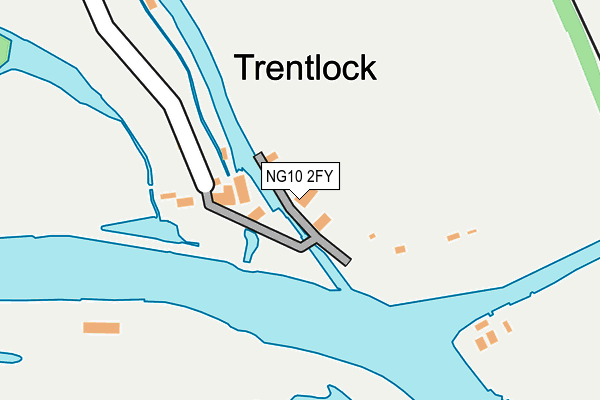 NG10 2FY map - OS OpenMap – Local (Ordnance Survey)