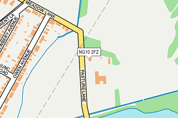 NG10 2FZ map - OS OpenMap – Local (Ordnance Survey)