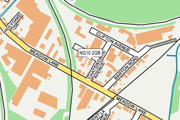 NG10 2GB map - OS OpenMap – Local (Ordnance Survey)