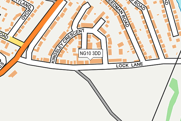 NG10 3DD map - OS OpenMap – Local (Ordnance Survey)
