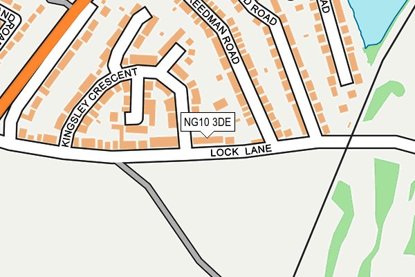 NG10 3DE map - OS OpenMap – Local (Ordnance Survey)