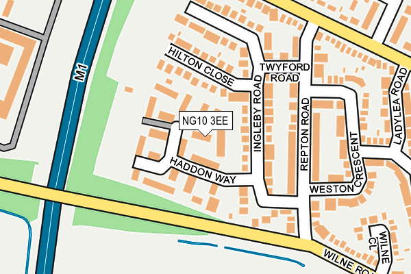 NG10 3EE map - OS OpenMap – Local (Ordnance Survey)