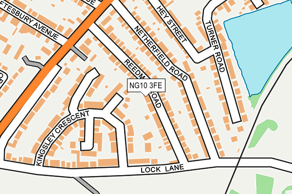 NG10 3FE map - OS OpenMap – Local (Ordnance Survey)