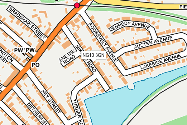 NG10 3GN map - OS OpenMap – Local (Ordnance Survey)