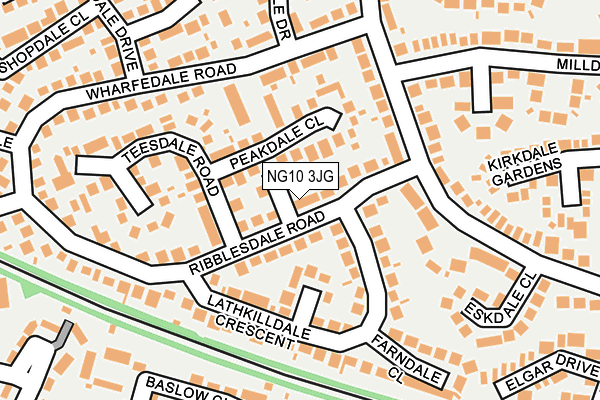 NG10 3JG map - OS OpenMap – Local (Ordnance Survey)
