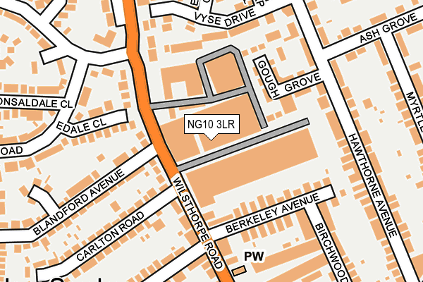 NG10 3LR map - OS OpenMap – Local (Ordnance Survey)