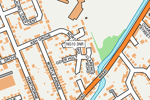 NG10 3NR map - OS OpenMap – Local (Ordnance Survey)