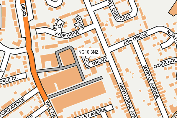 NG10 3NZ map - OS OpenMap – Local (Ordnance Survey)