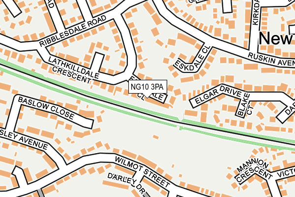 NG10 3PA map - OS OpenMap – Local (Ordnance Survey)