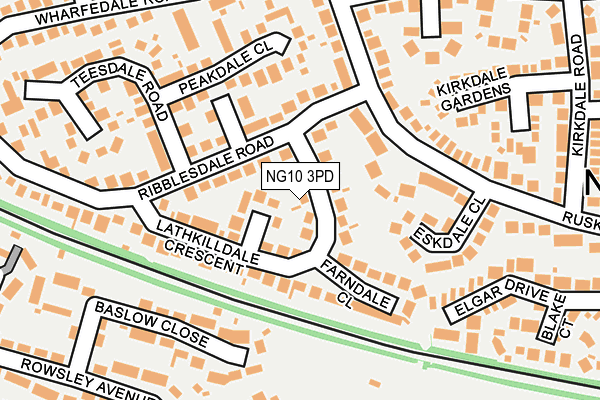 NG10 3PD map - OS OpenMap – Local (Ordnance Survey)
