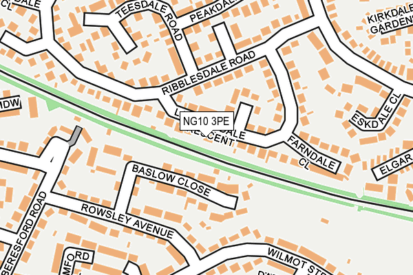 NG10 3PE map - OS OpenMap – Local (Ordnance Survey)