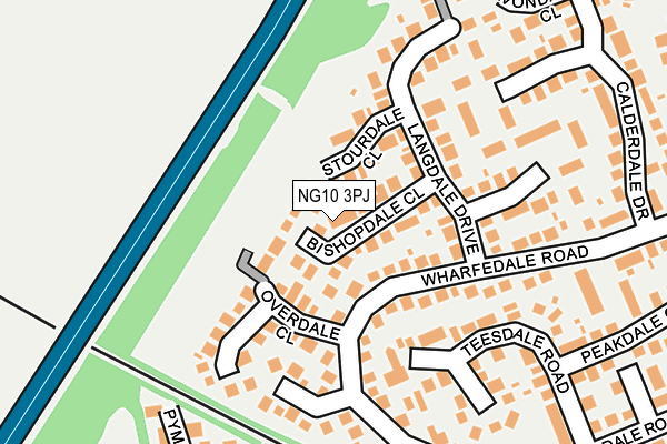 NG10 3PJ map - OS OpenMap – Local (Ordnance Survey)
