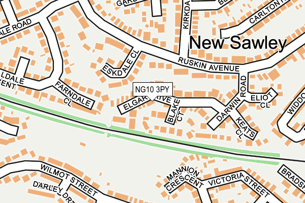 NG10 3PY map - OS OpenMap – Local (Ordnance Survey)