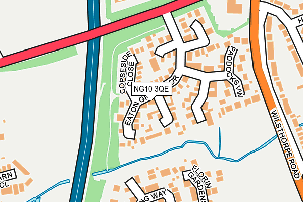 NG10 3QE map - OS OpenMap – Local (Ordnance Survey)