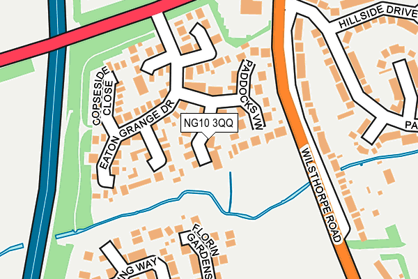 NG10 3QQ map - OS OpenMap – Local (Ordnance Survey)