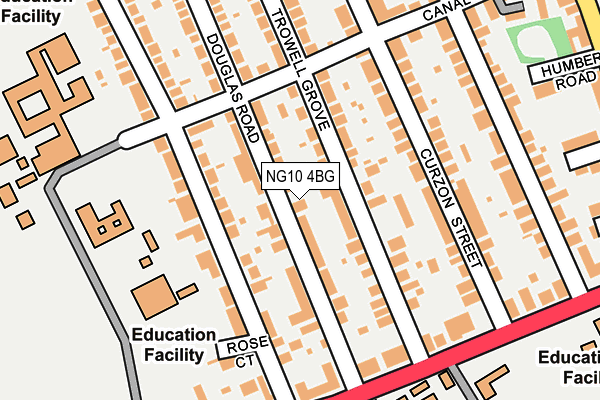 NG10 4BG map - OS OpenMap – Local (Ordnance Survey)