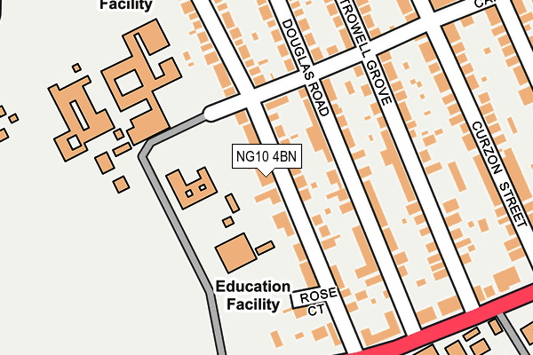 NG10 4BN map - OS OpenMap – Local (Ordnance Survey)